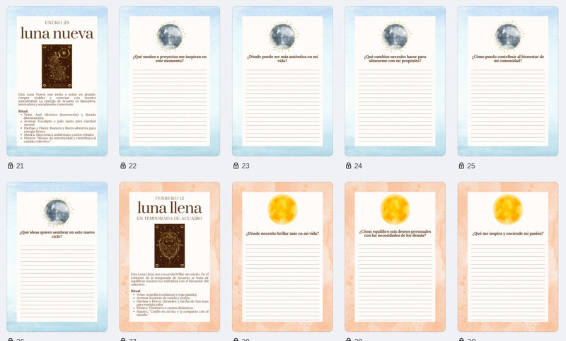 Soulful Luna Journal 2025 - Zayra Mo