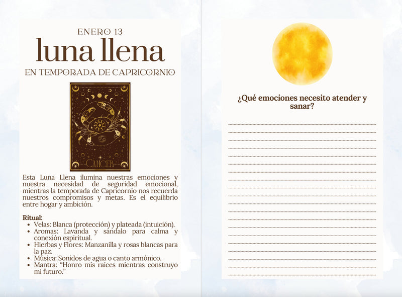 Soulful Luna Journal 2025 - Zayra Mo
