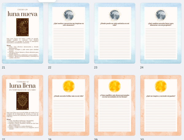 Soulful Luna Journal 2025 - Zayra Mo