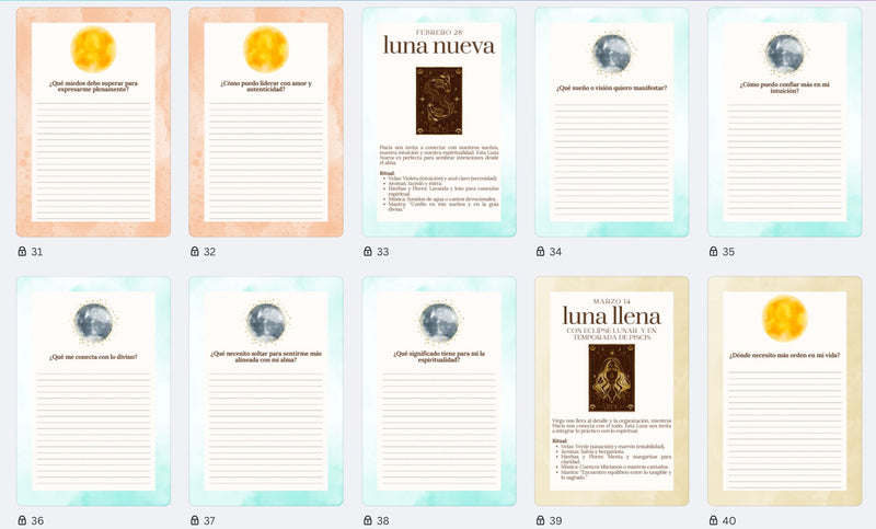 Soulful Luna Journal 2025 - Zayra Mo