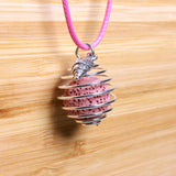 Aromatherapy Necklace, Essential Oils (Lavender) Diffuser Locket Pendant with Lava Rock Stone - Zayra Mo