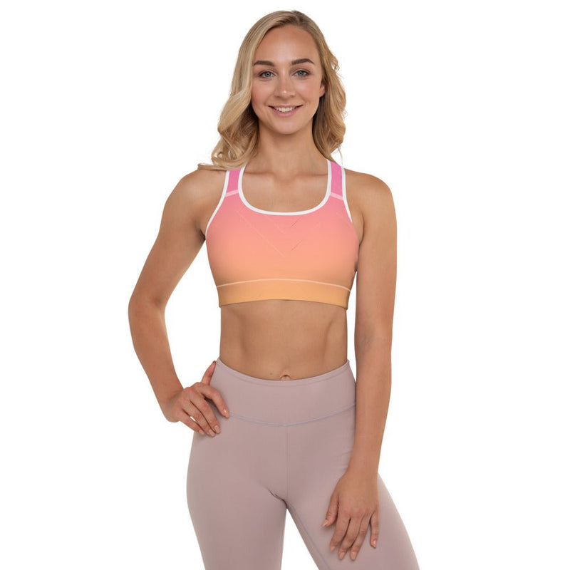 Happy Jungle Nº3 - High Impact Racerback Padded Sports Bra - Zayra Mo