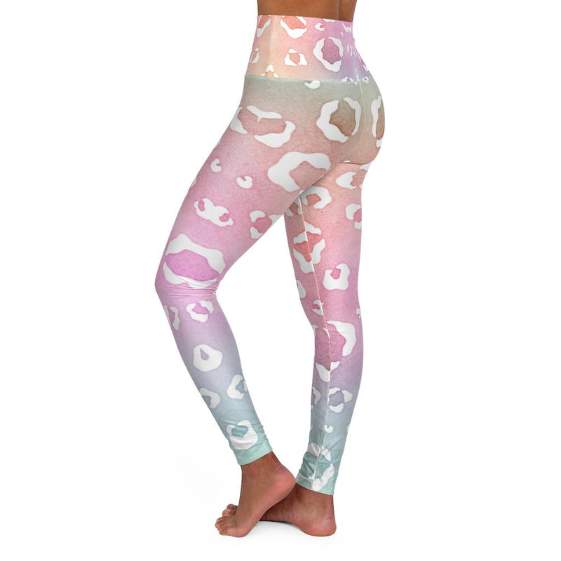 Happy Jungle Nº5 - Skinny Fit with High Waisted Elastic Free Yoga Leggings - Zayra Mo