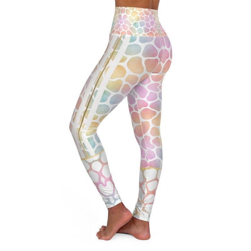 Happy Jungle Nº7 - Skinny Fit with High Waisted Elastic Free Yoga Leggings - Zayra Mo