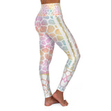 Happy Jungle Nº7 - Skinny Fit with High Waisted Elastic Free Yoga Leggings - Zayra Mo