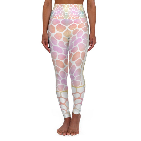 Happy Jungle Nº7 - Skinny Fit with High Waisted Elastic Free Yoga Leggings - Zayra Mo