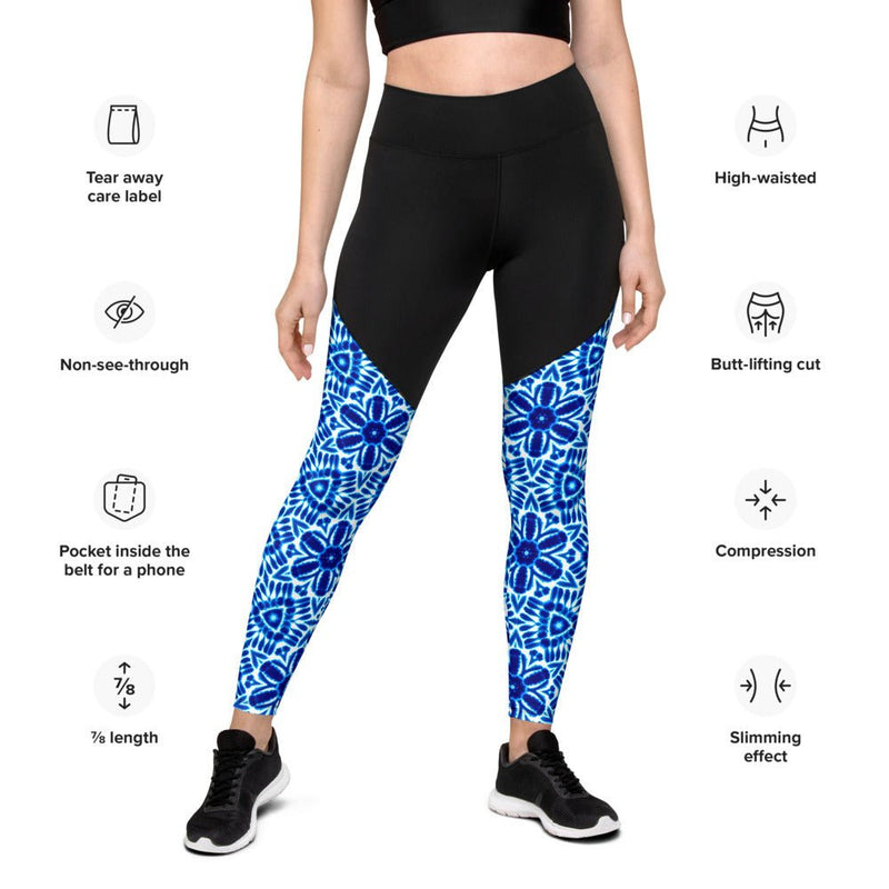 High Tech Compression Leggings for Tummy Control and Butt Lift