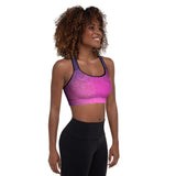 Meteor Shower - High Impact Racerback Padded Sports Bra - Zayra Mo