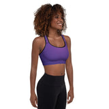 Midnight - High Impact Racerback Padded Sports Bra - Zayra Mo