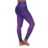 Midnight - Skinny Fit with High Waisted Elastic Free Yoga Leggings - Zayra Mo