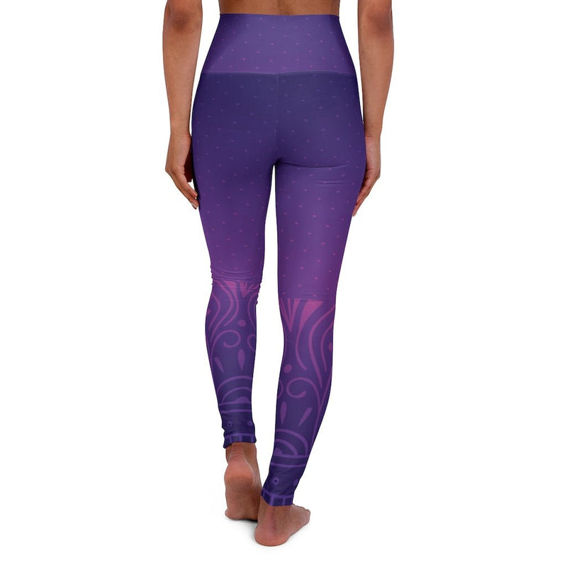 Midnight - Skinny Fit with High Waisted Elastic Free Yoga Leggings - Zayra Mo