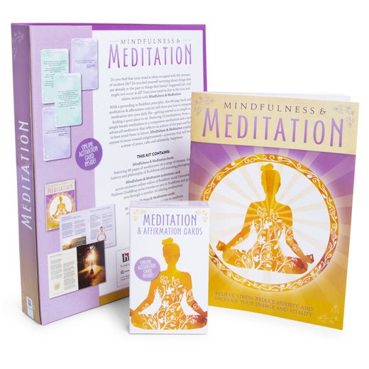 Mindfulness And Meditation Book + Video Masterclass and 48 Affirmation Cards BOX SET - Soul Books - Zayra Mo