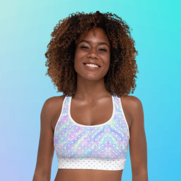 Nº1 - High Impact Racerback Padded Sports Bra - Zayra Mo