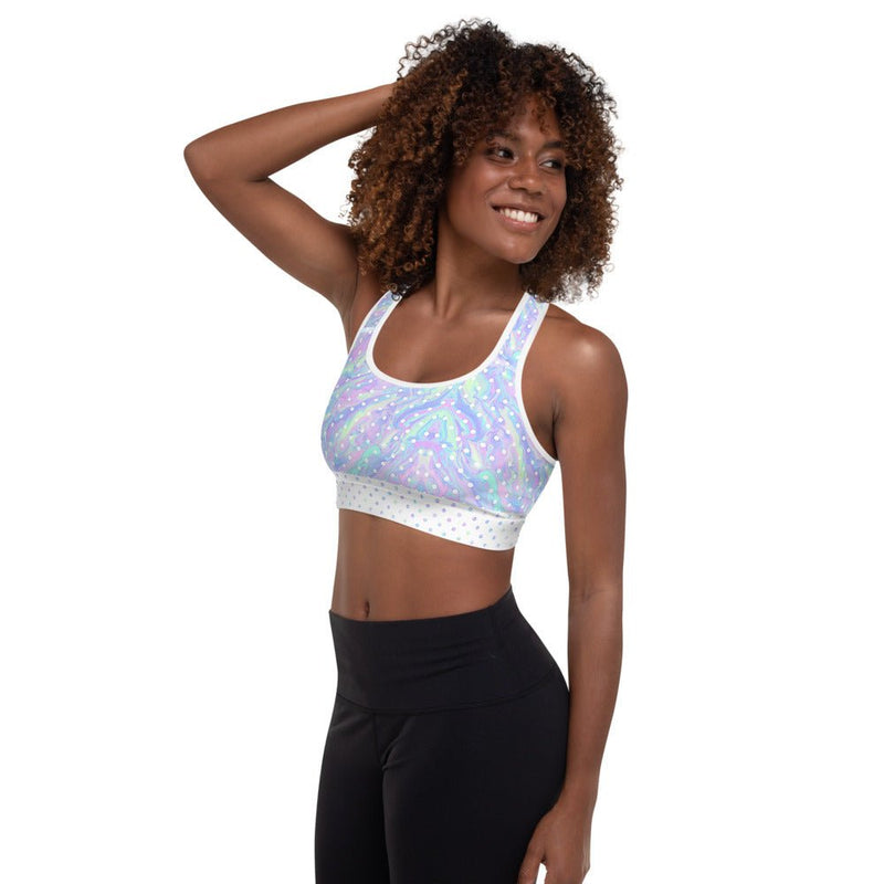 Nº1 - High Impact Racerback Padded Sports Bra - Zayra Mo