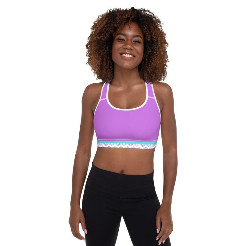 Nº3 - High Impact Racerback Padded Sports Bra - Zayra Mo