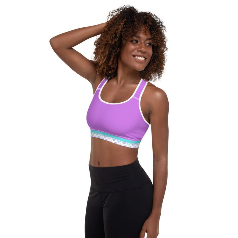 Nº3 - High Impact Racerback Padded Sports Bra - Zayra Mo