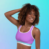 Nº3 - High Impact Racerback Padded Sports Bra - Zayra Mo