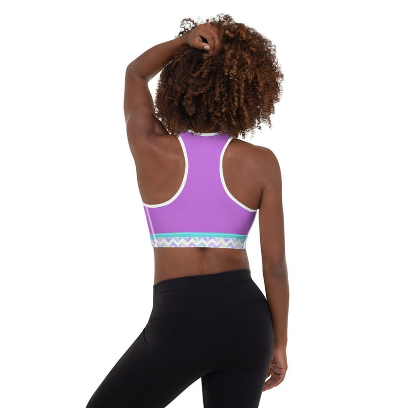 Nº3 - High Impact Racerback Padded Sports Bra - Zayra Mo