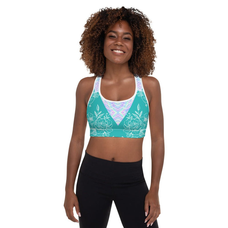 Nº4 - High Impact Racerback Padded Sports Bra - Zayra Mo