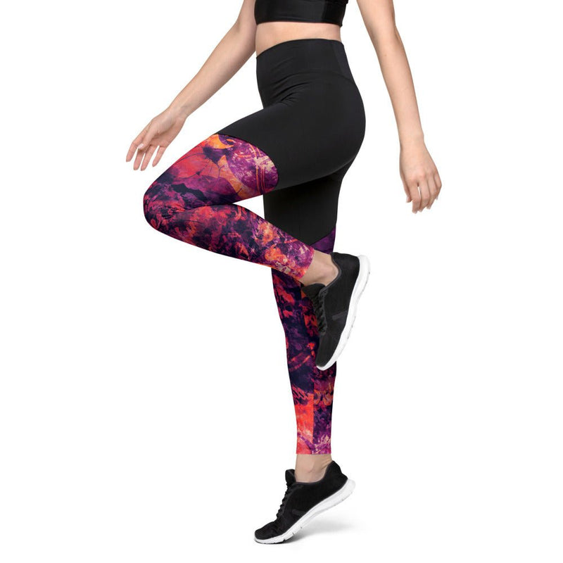 Rose - Leggings de compresión de alta tecnología para control de abdomen y levantamiento de glúteos