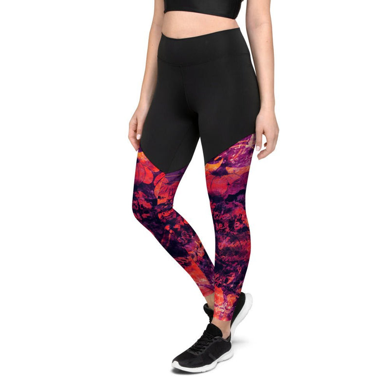 Rose - High Tech Compression Leggings for Tummy Control and Butt Lift