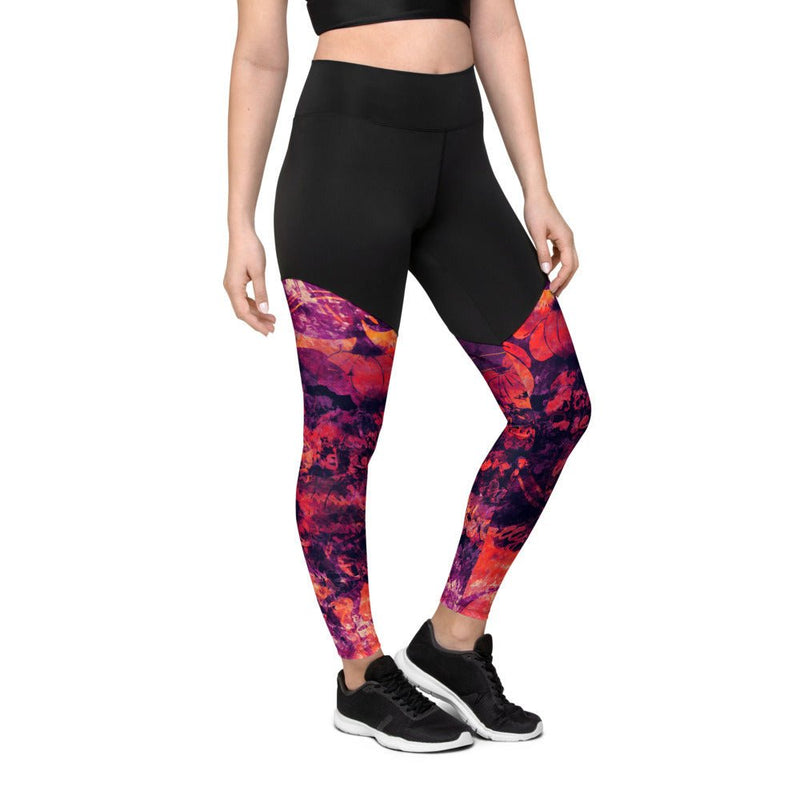 Rose - High Tech Compression Leggings for Tummy Control and Butt Lift