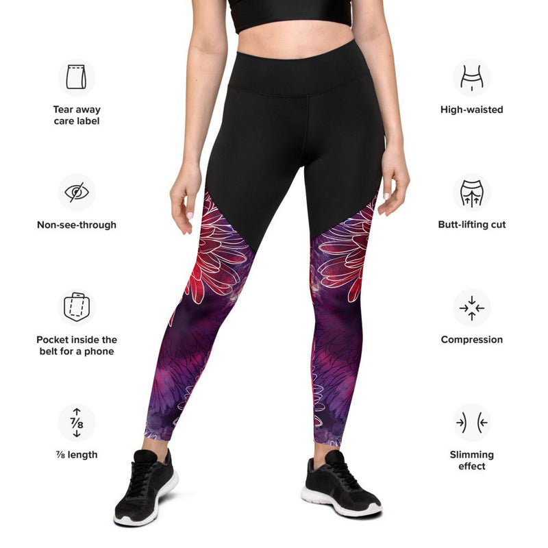 Ruby - High Tech Compression Leggings for Tummy Control and Butt Lift