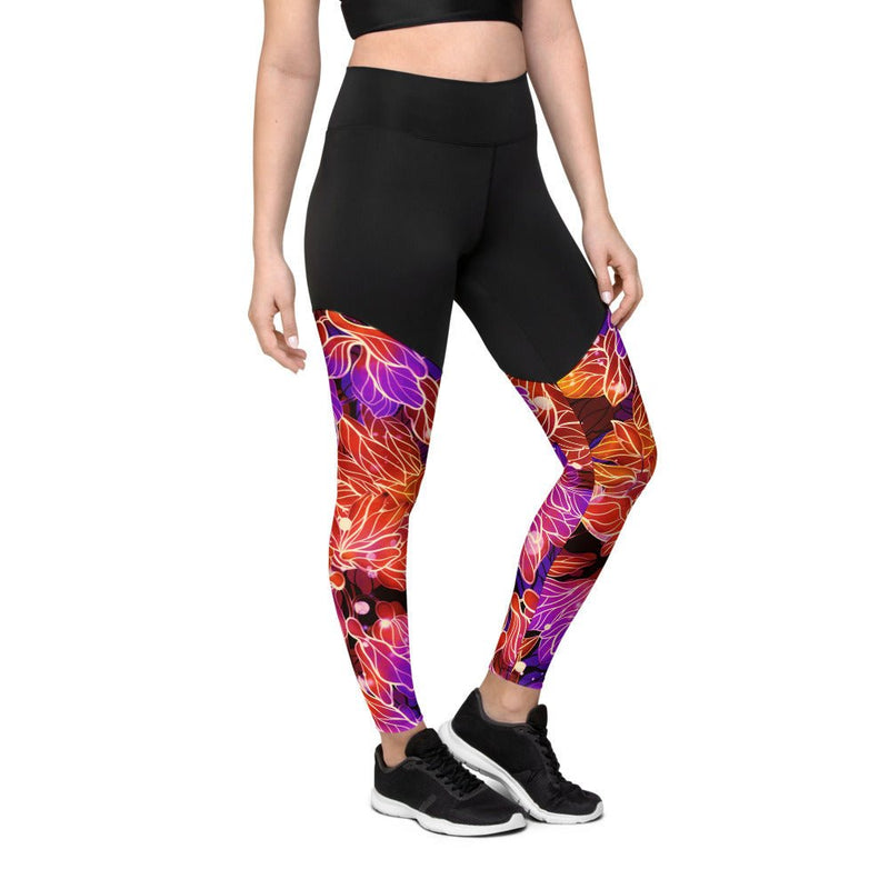 Scarlet - High Tech Compression Leggings for Tummy Control and Butt Lift - Zayra Mo