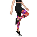 Scarlet - High Tech Compression Leggings for Tummy Control and Butt Lift - Zayra Mo