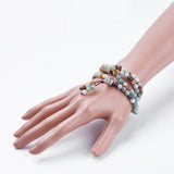 Self-Esteem Booster - Amazonite Handmade Mala Necklace / Bracelet with Semi Precious Gemstones - Zayra Mo