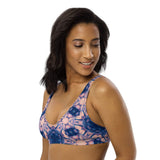 Sexy V Neck Bra Padded - Tie Dye 1960 Collection - Zayra Mo