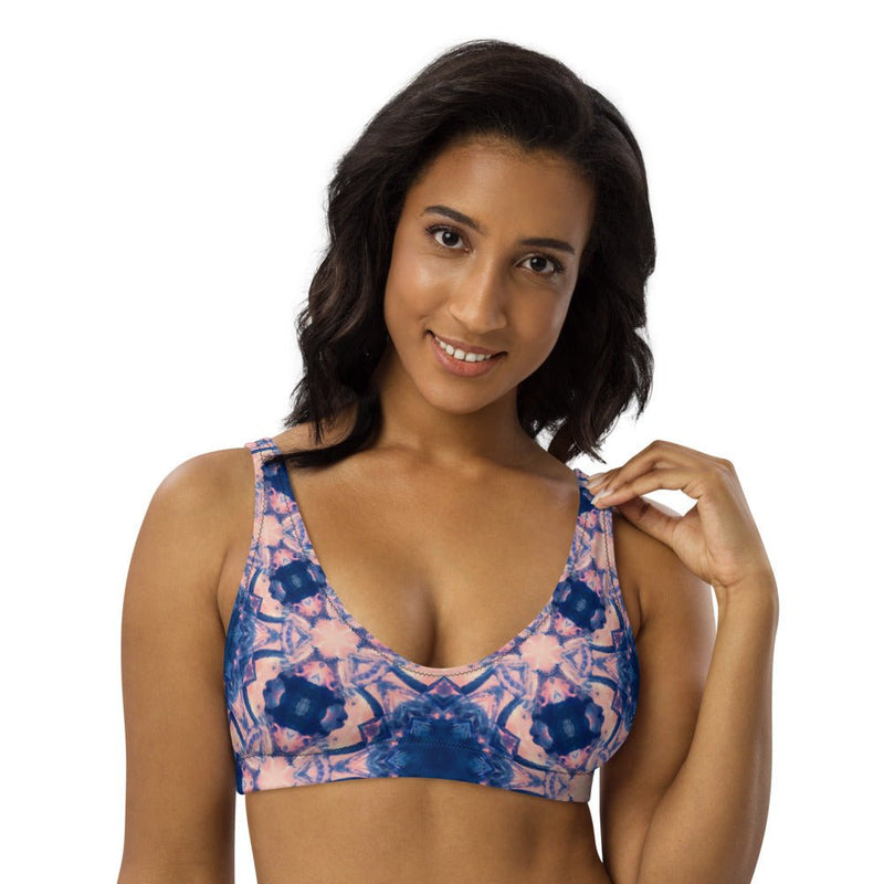 Sexy V Neck Bra Padded - Tie Dye 1960 Collection – Zayra Mo