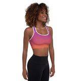 Sunset Mandala - High Impact Racerback Padded Sports Bra - Zayra Mo