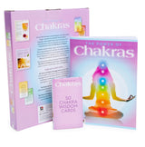 The Power of Chakras Book and 45 Wisdom Cart Set - BOX - Soul Books - Zayra Mo